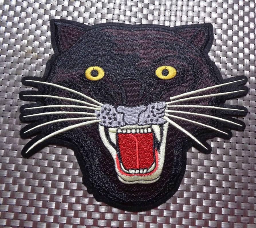 Amazon.co.jp: 特大濃茶黒豹デカ顔渋デザイン開運『パンサー